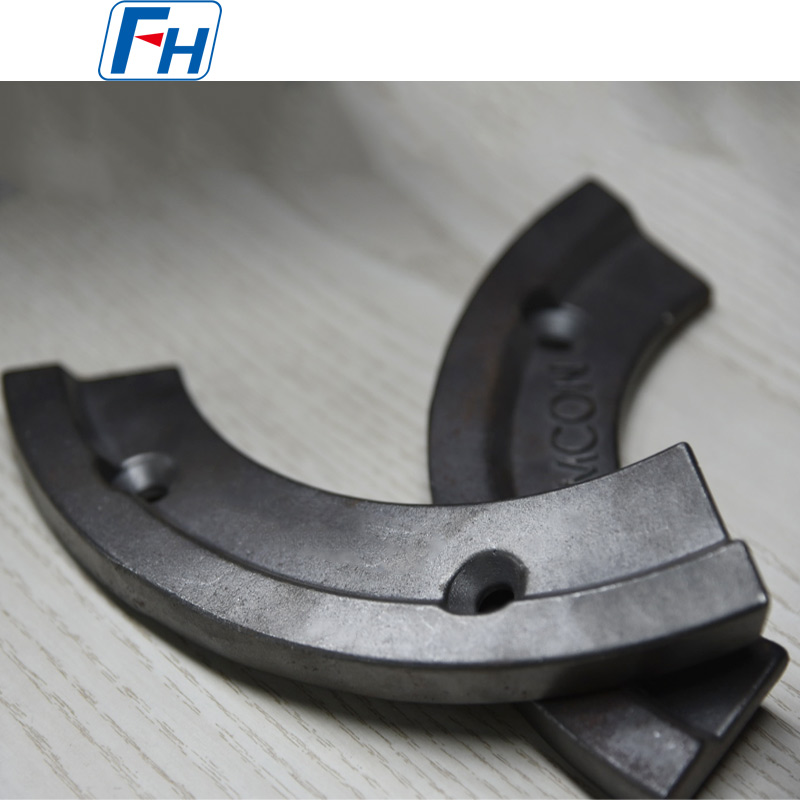 Lame di miscelazione specifiche per impianti di estrazione mineraria e di miscelazione del cemento Parti di miscelazione del calcestruzzo ad alta resistenza