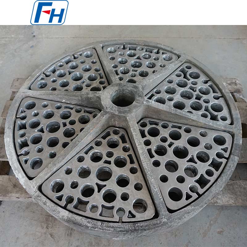 Vassoio base rinforzato per forno a pozzo per condizioni estreme