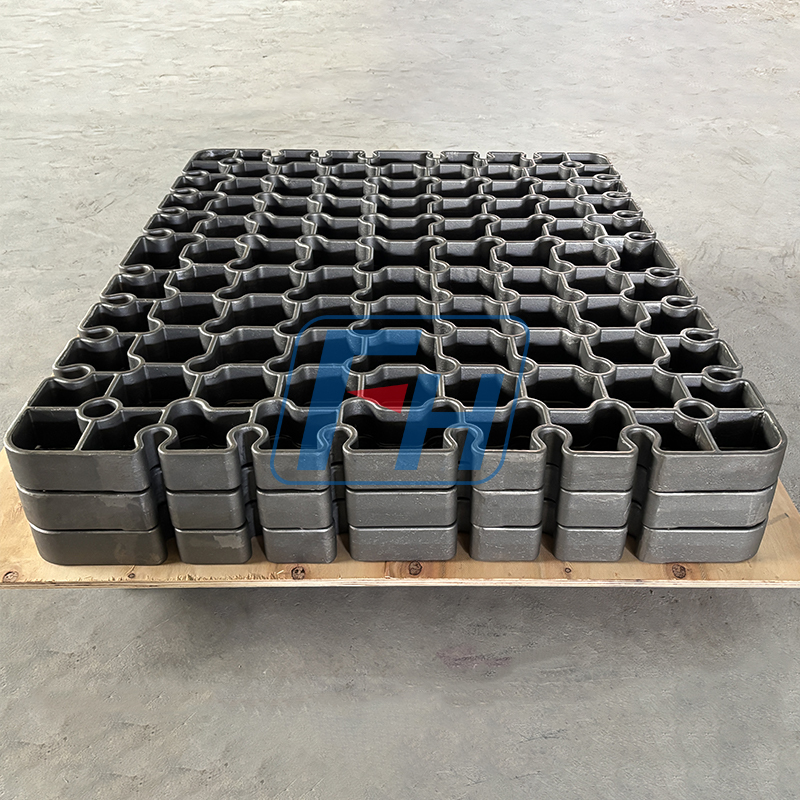 Vassoio base per tempra in acqua: 1240x1000x60 mm