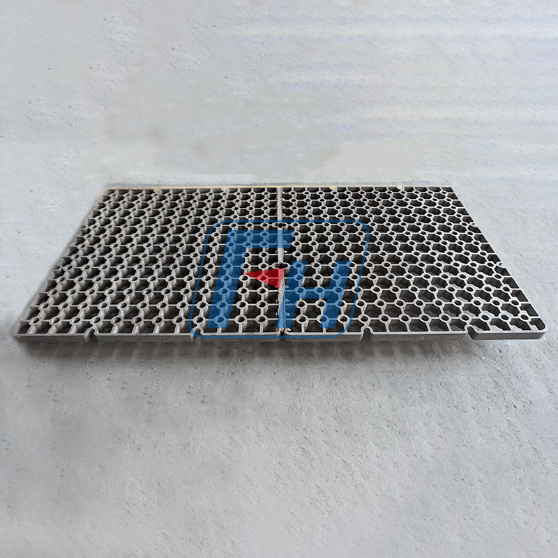 Vassoio base per trattamento termico per forno a fondo auto 1350x2500mm
