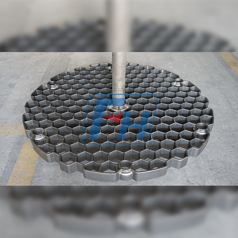 Vassoio base per trattamento termico per forno a pozzo