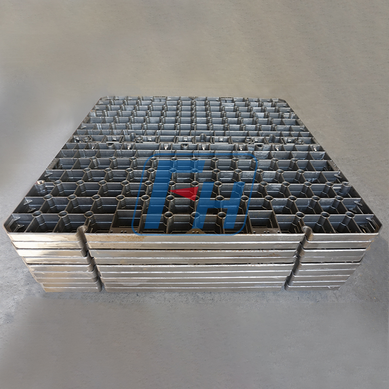 Vassoio base per trattamento termico da 1600x1600 mm