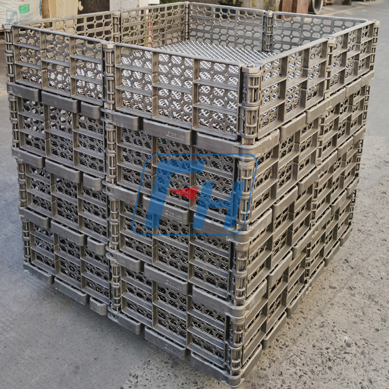 Cestelli per Trattamento Termico per Forno Continuo Cestello 1380x1230x280mm